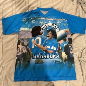 Napoli Maradona soccer jersey